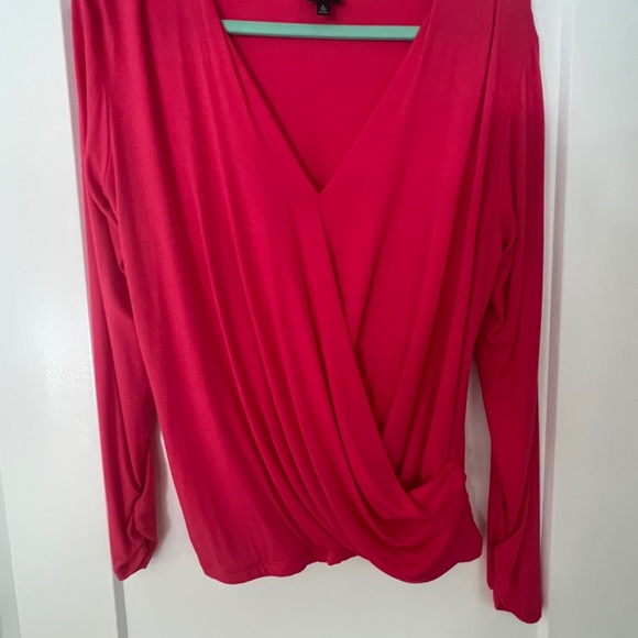 Bobeau Size L Red Long Sleeve sweater only worn twice - Picture 10 of 10